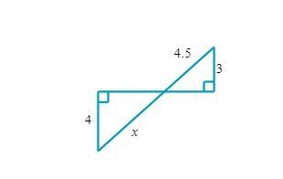 HELP ASAP PLEASE FIND THE LENGTH FOR X-example-1