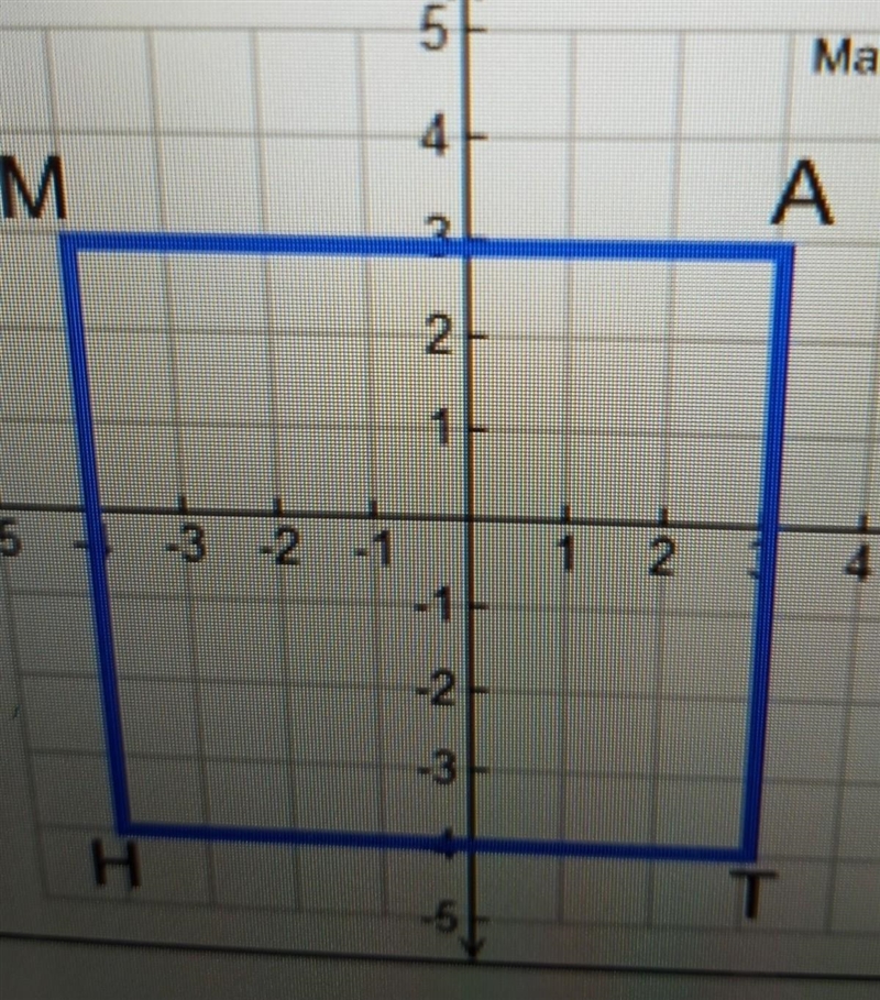 Square MATH is shown at the right. Assume its vertices have integer coordinates. What-example-1