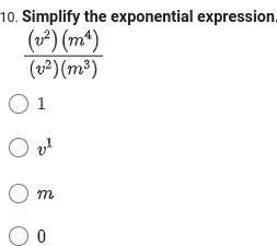 Simplify the exponential expression.-example-1