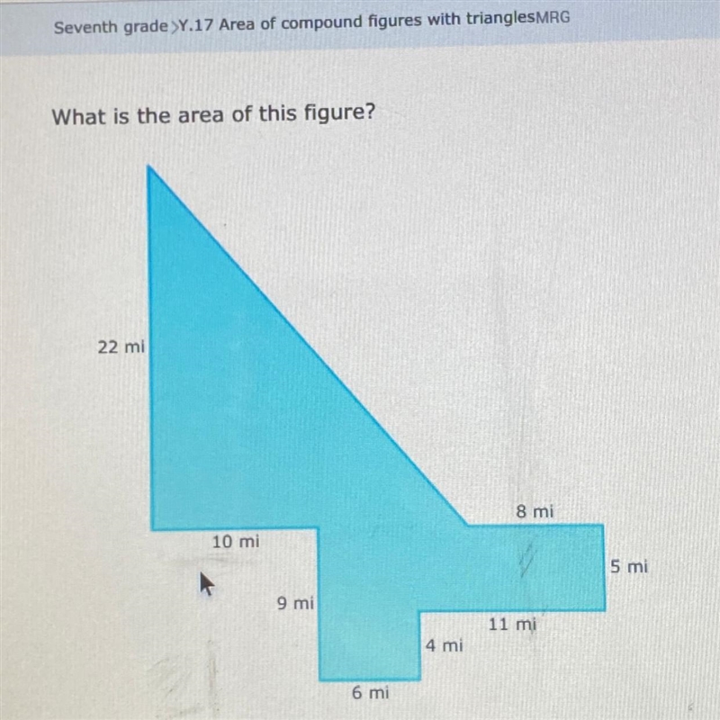 What is the area of this figure?-example-1