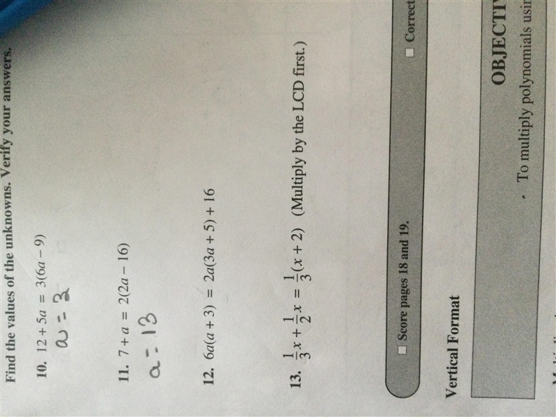 Please explain 12 and13and please please please hurry!-example-1