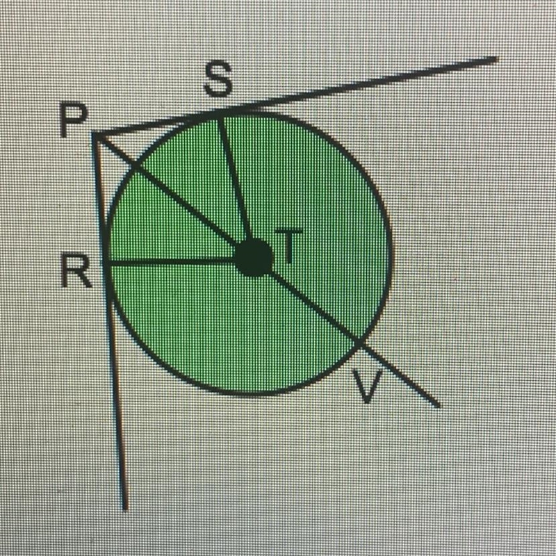 Find the measure of angle PRT. Select one: A. 45° B. 90° C. 120° D. 180°-example-1