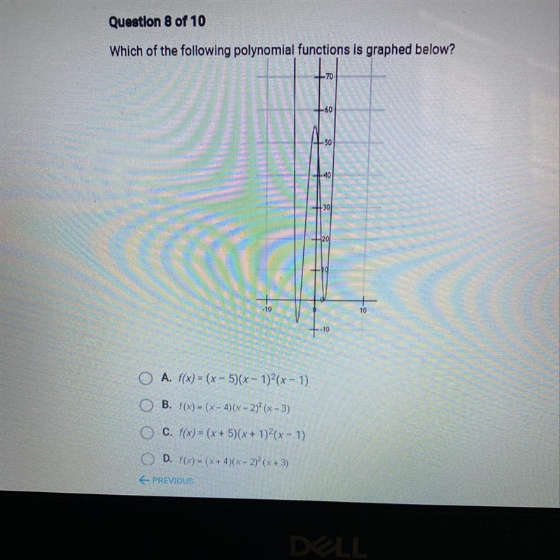 Which of the following polynomial functions is graphed below?-70-60-3030-1010-10O-example-1