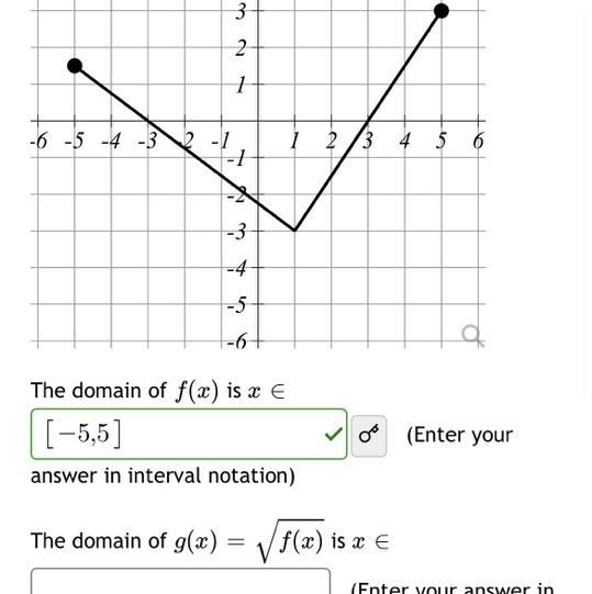 Enter your answer as in interval notation.-example-1