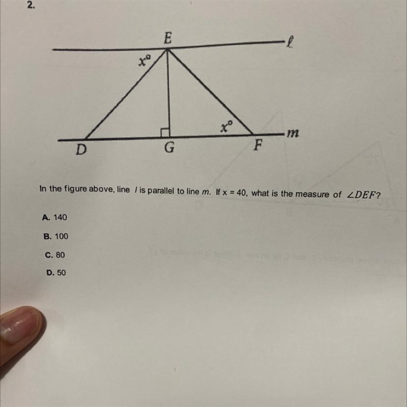 It is geometry the question is on the paper can you please help me I’m desperate-example-1