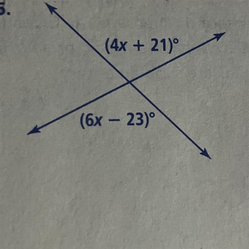 Find the value of each variable and the measure of each labeled angle.-example-1