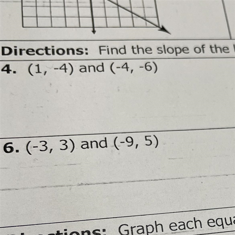 Find the slope of the line that passes through the given two points.-example-1