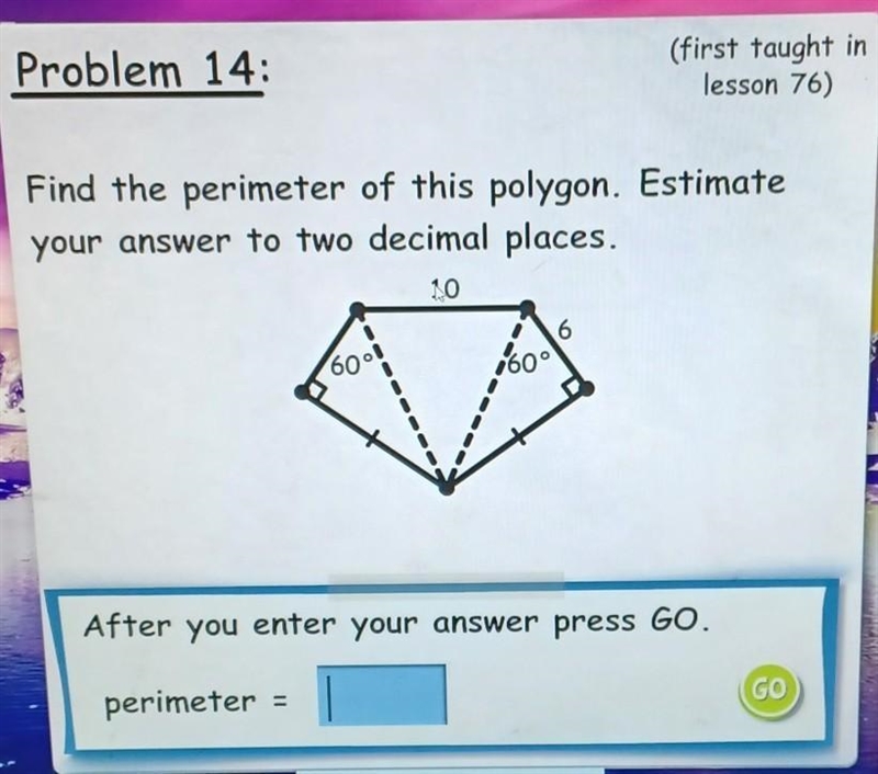 Perimeter = help me please thank u :)​-example-1