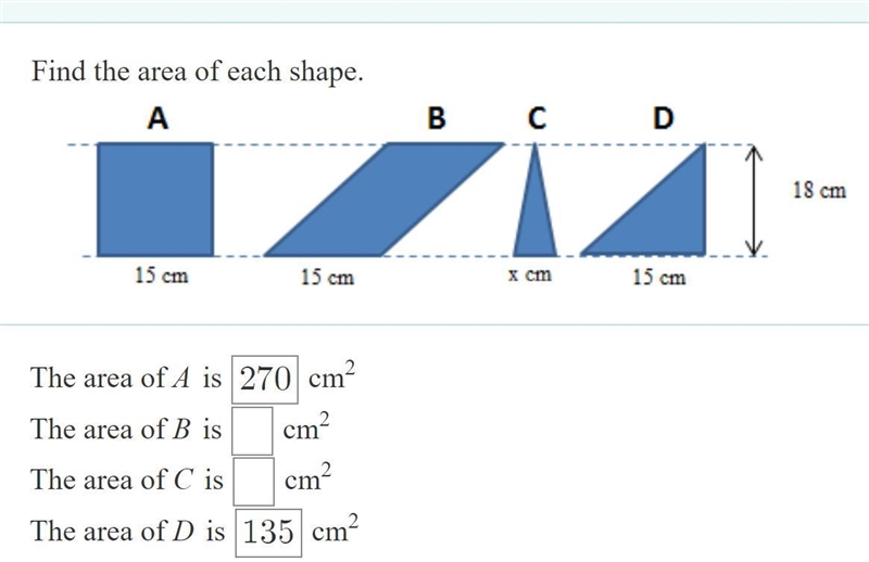 PLEASE HELP!! Need by 3/29/22! Find the area of these shapes-example-1