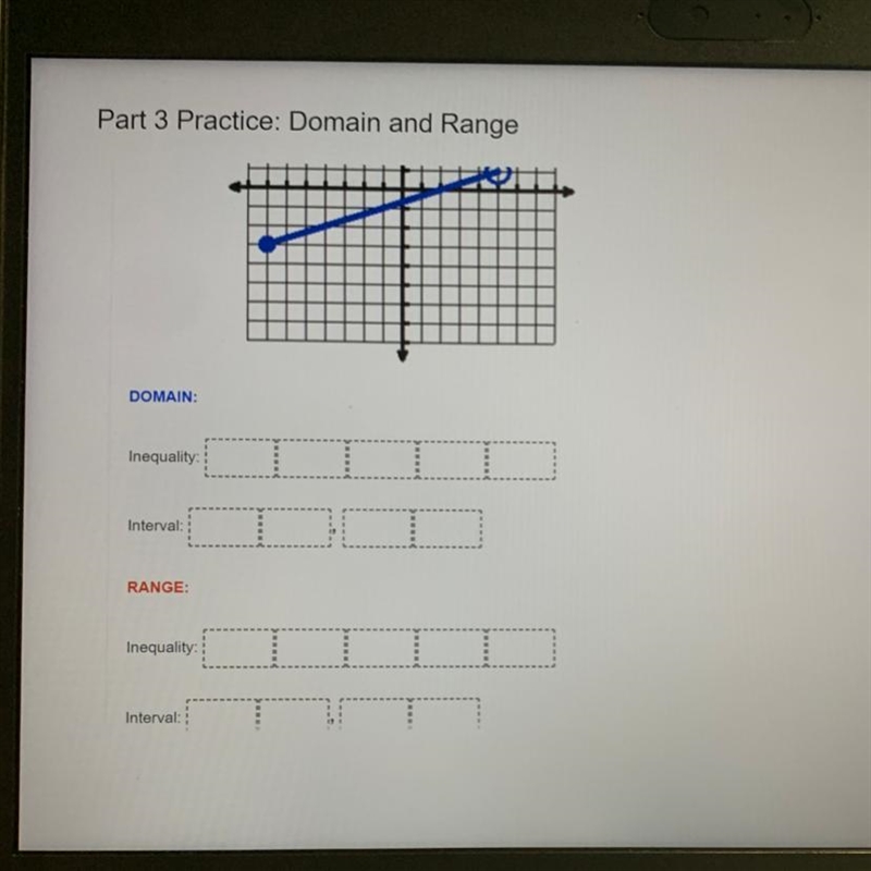 DOMAIN: Inequality: Interval: O JIDID IO-example-1