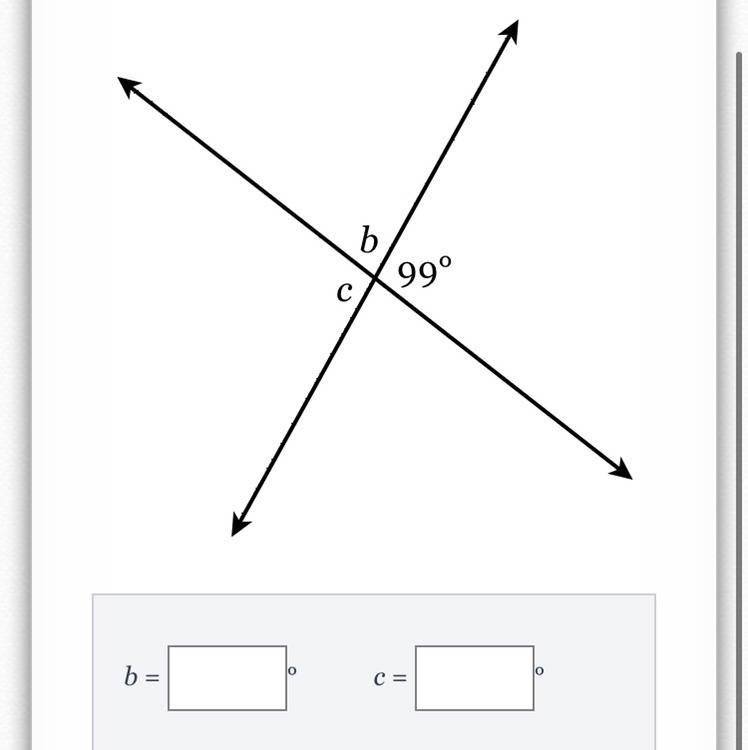 Find the measure of the missing angle .-example-1