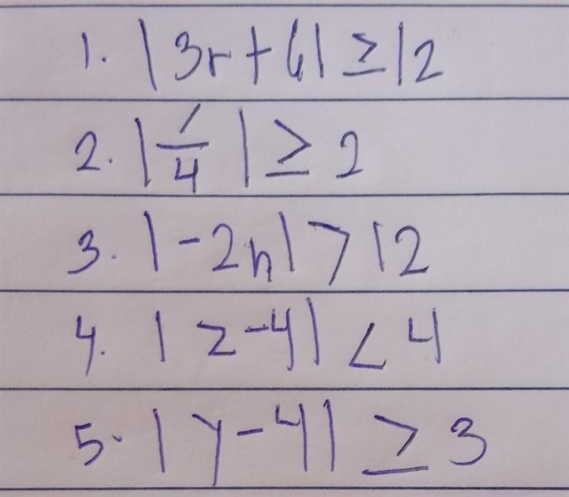 Graph the following inequalities using a number line ​-example-1