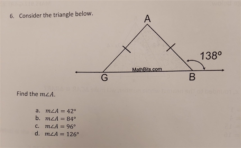 Find the m A ..........​-example-1