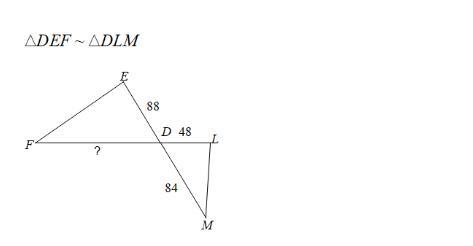 Which proportion could be used to find the missing side length?-example-1