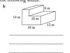 Find the volume of the following solid ( show working out)-example-1