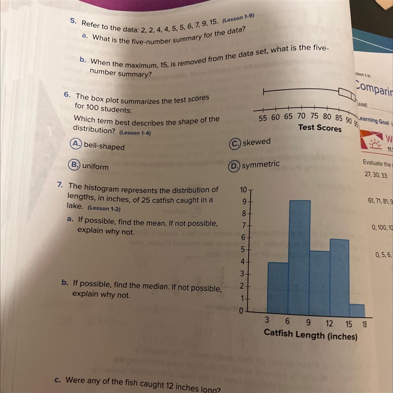 Need help question 5!-example-1