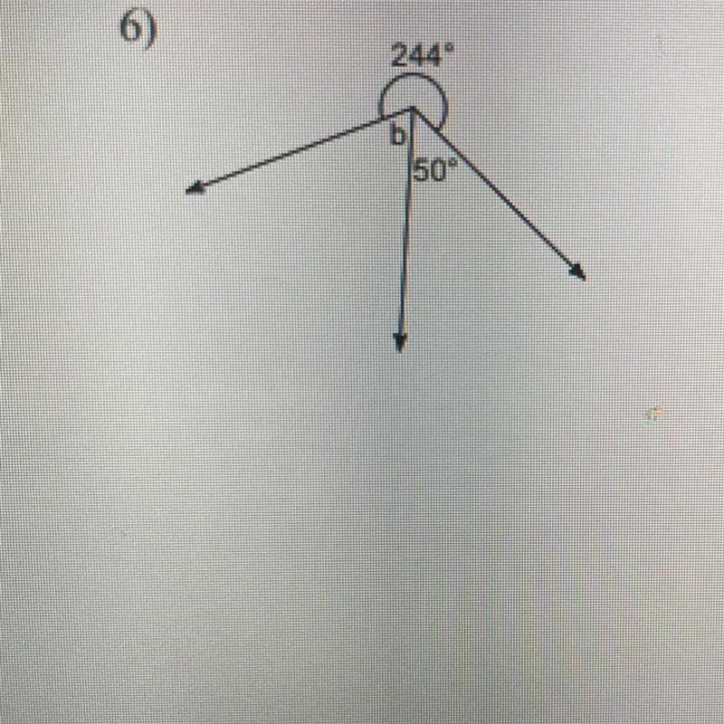 FIND THE MEASURE OF ANGLE B-example-1