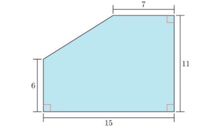 Calculate the area of the composite figure. A. 125.0 B. 144.0 C. 145.0 D. 165.0-example-1