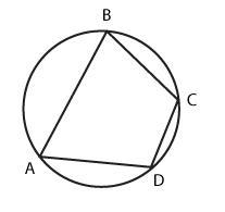 Quadrilateral ABCD is inscribed in a circle. If angle B measures 24°, what is the-example-1