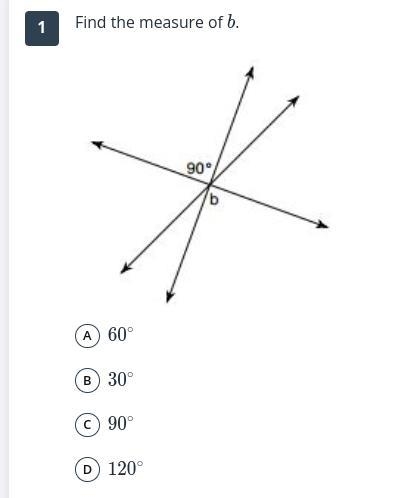 Find the measure of b.-example-1