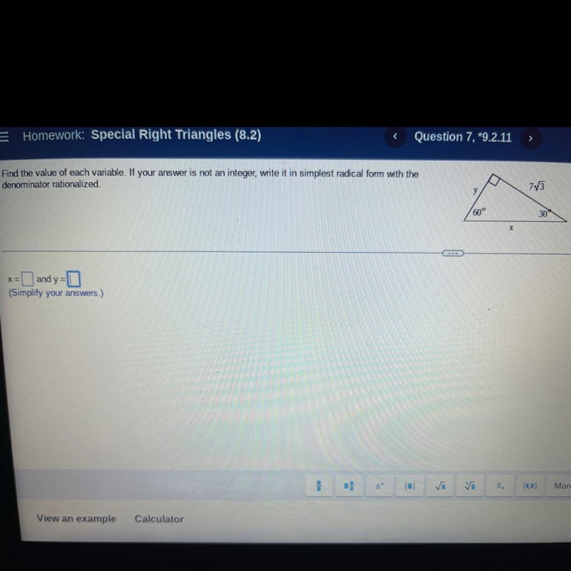 What is x and y? i’m having trouble finding what x and y are-example-1