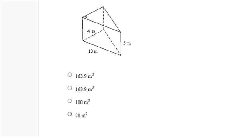 Please help! Problem is below. Find the surface area of the solid shown or described-example-1