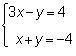 Which step is not necessary when solving this system of equations by graphing? (IMG-example-1