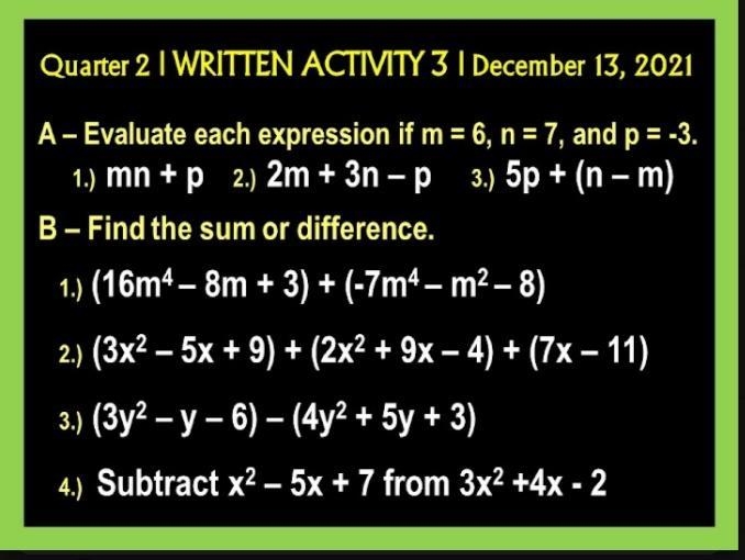 Find the sum of difference-example-1