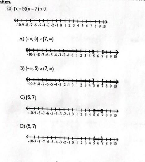 Solve the polynomial inequality and graph the solution set on a number line. Express-example-1