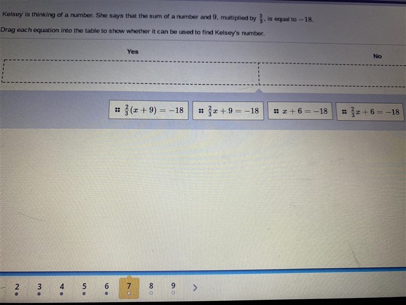 Kesley is thinking of a number. She says that it’s the sum of a number and nine. Multiplied-example-1