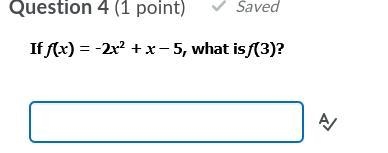 PLEASE HELP!!! If f(x) = -2x^2 + x - 5, what is f(3)?-example-1