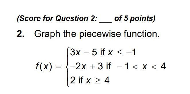 Graph the piecewise function.-example-1