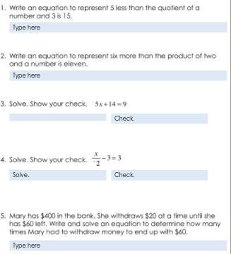 One-Step Equations pls help 30 points if you solve them-example-2