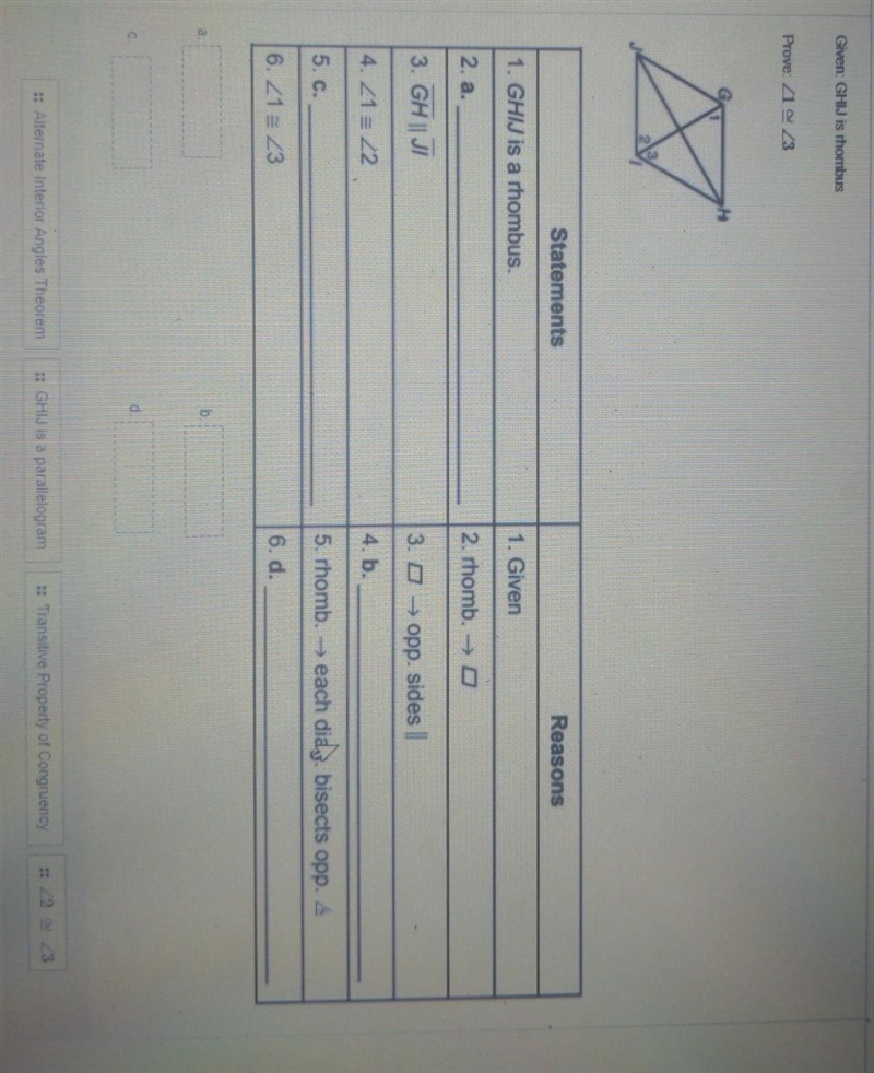 How do I find the correct answers to go in each blank using the options below?-example-1