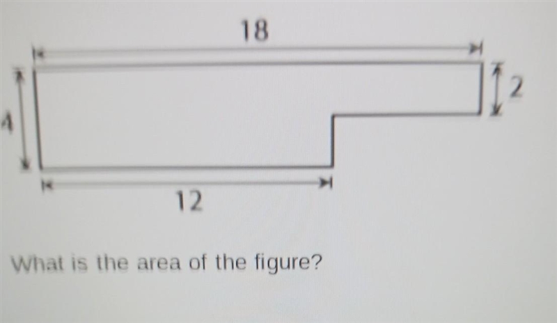 What is the area of the figure? step by step please​-example-1