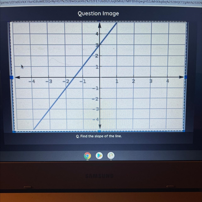 Find the slope of the line, HELPPPP-example-1