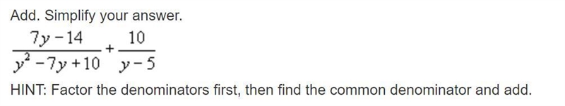 I can not factor the denominators on any online calculator so I'm unsure of how to-example-1