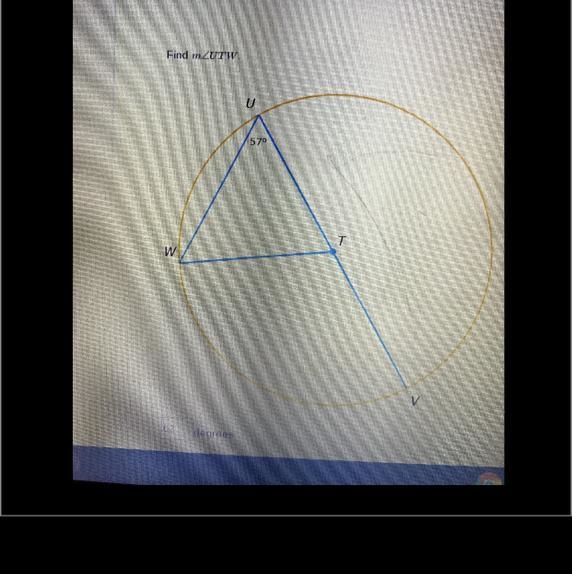 Find measure of the angle UTW-example-1