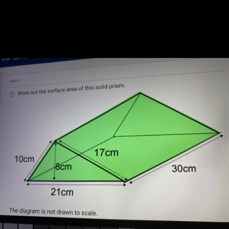 Work out surface area please-example-1