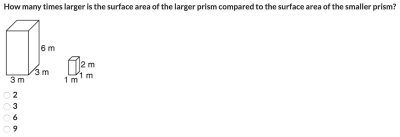 HELP ME PLEASE!!!!! 20 POINTS!!! How many times larger is the surface area of the-example-1