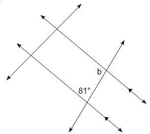 Find the measure of ∠b ?-example-1