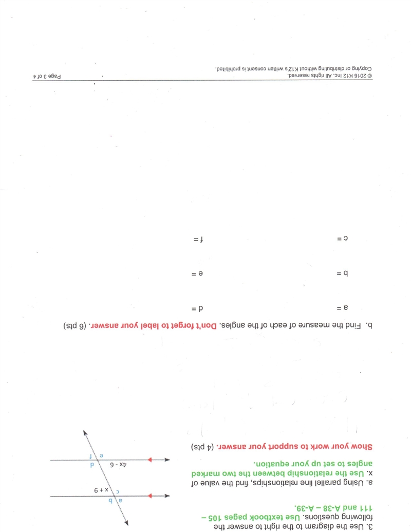 Complete 3. a and 3. b-example-1