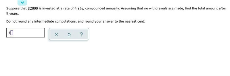 Finding the final amount in a word problem on compound interest-example-1