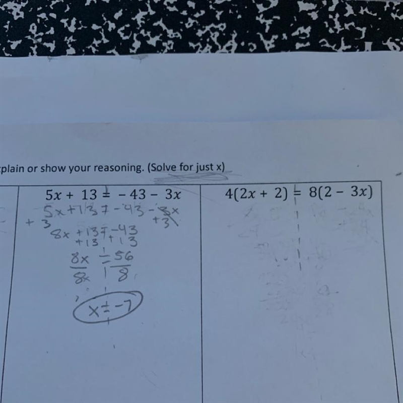 4(2x+2)=8(2-3x) Give explanation please-example-1