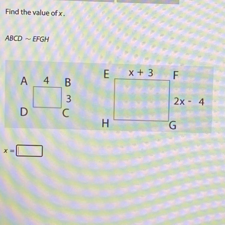 Find the value of x.-example-1