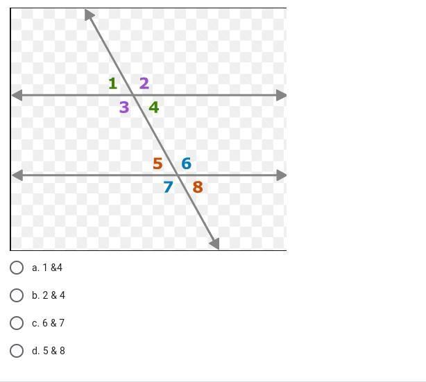 Which is an example of adjacent angles?-example-1