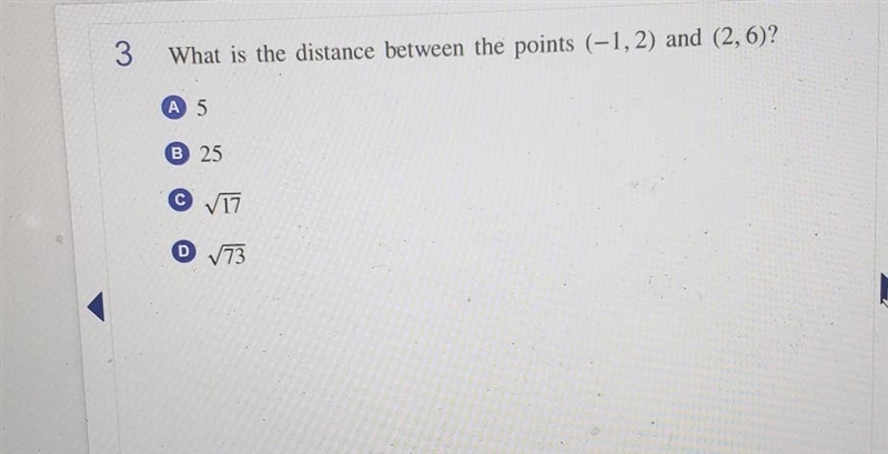 What is the distance between the points (-1,2) and (2,6)?Hey there Ms or Mr could-example-1