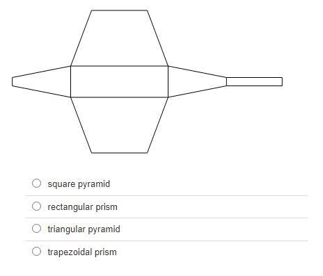 Identify the three-dimensional figures that can be made from this net. Please help-example-1