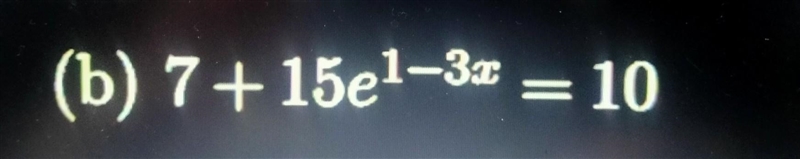 Pls help me with my hw. I'm having difficulty in adjusting bases. find x, here e is-example-1