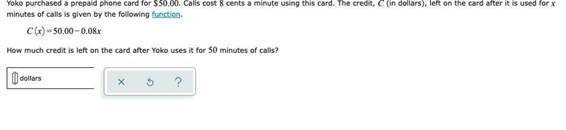 Finding outputs of a two-step function with decimals that models a real-world situation-example-1